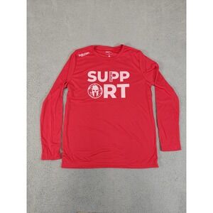 Spartan Race‎ Support Shirt Mens Medium Red Long Sleeve Craft Rakuten Athletic